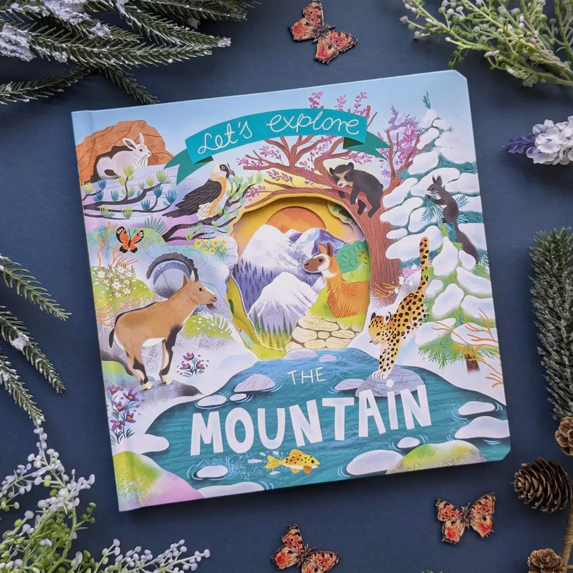 Lets explore the Mountain Die Cut Book