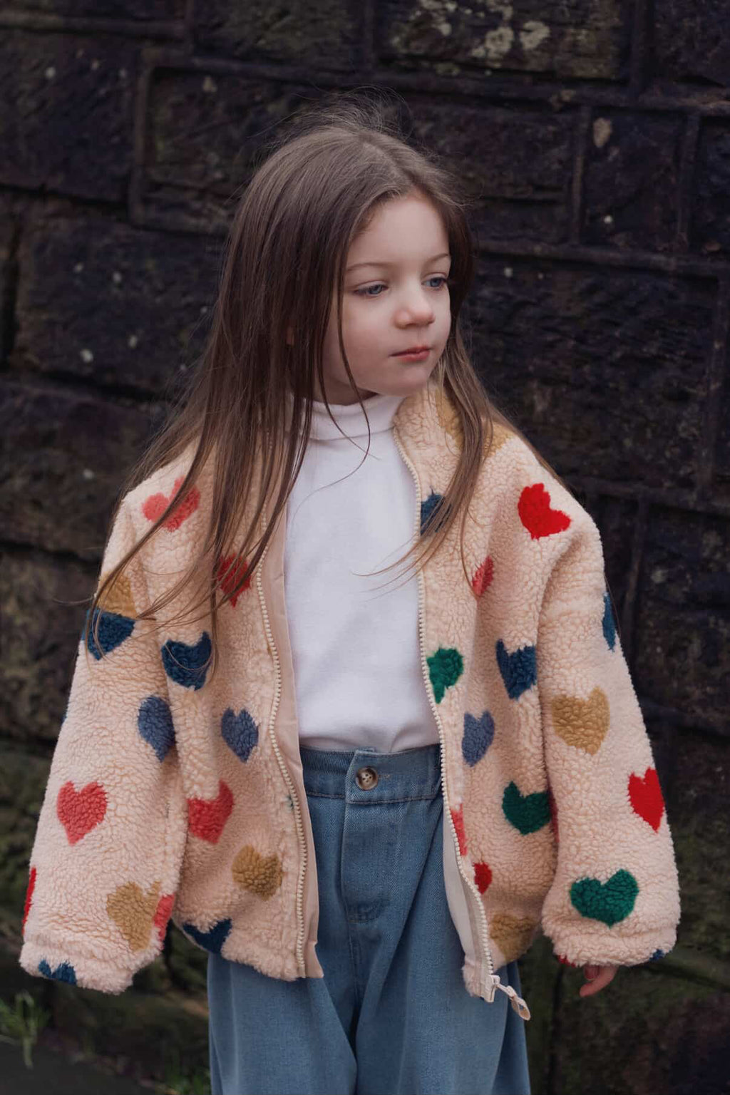 Multi Heart Fleece