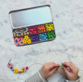 Cotton Twist Rainbow bead bracelet kit