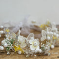 Primrose Butterfly flower crown