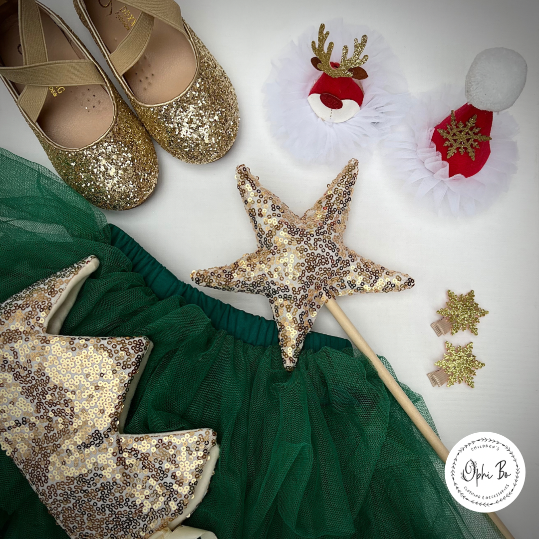 Sparkle wand and crown set
