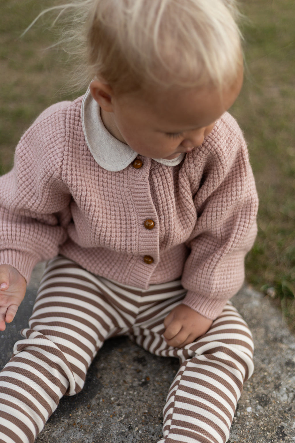 Rosalie Waffle Cardigan