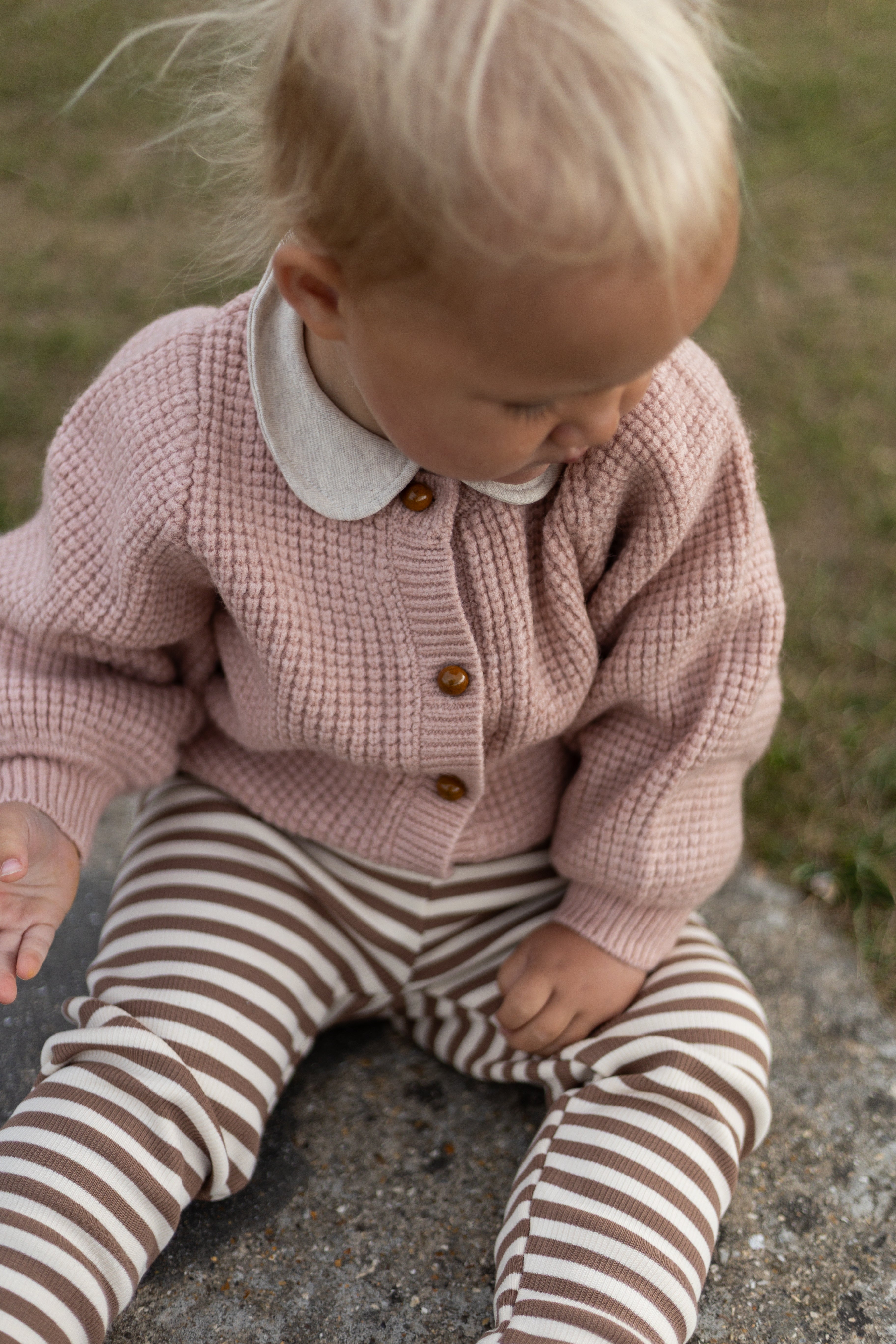 Rosalie Waffle Cardigan