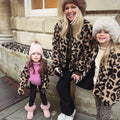 Leopard fleece (mummy & me)