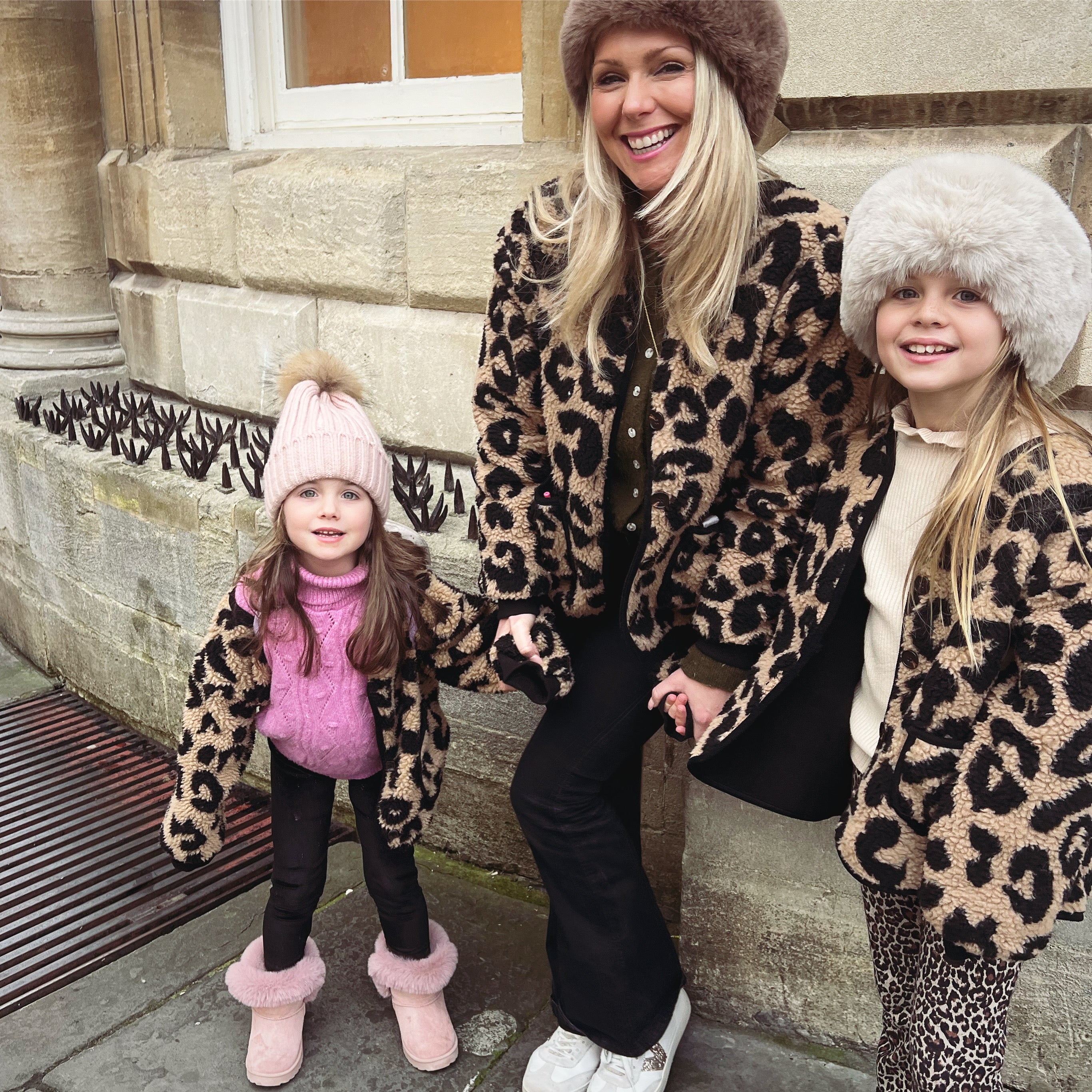 Leopard fleece (mummy & me)