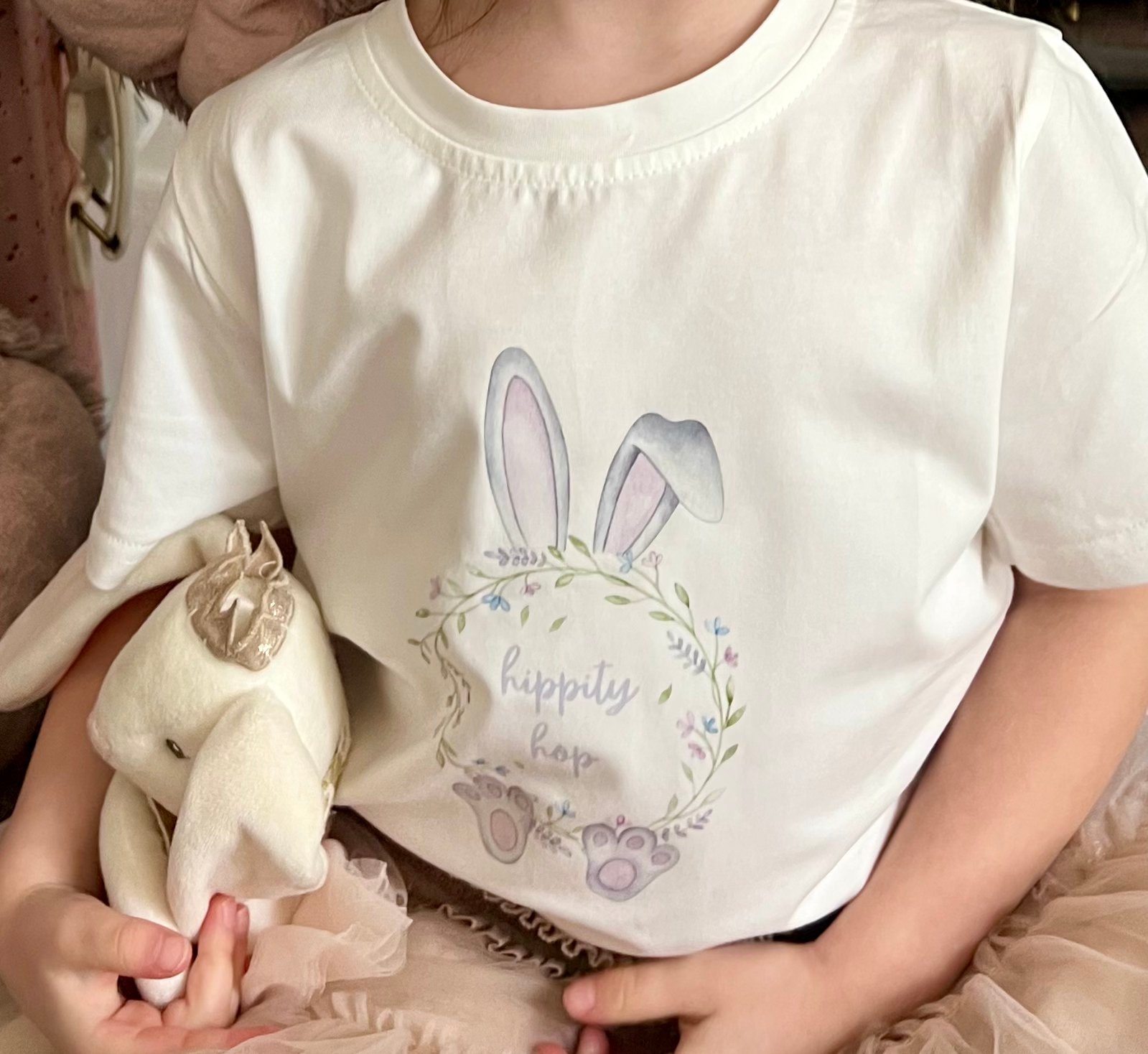Hippity Hop Easter Bunny Tee