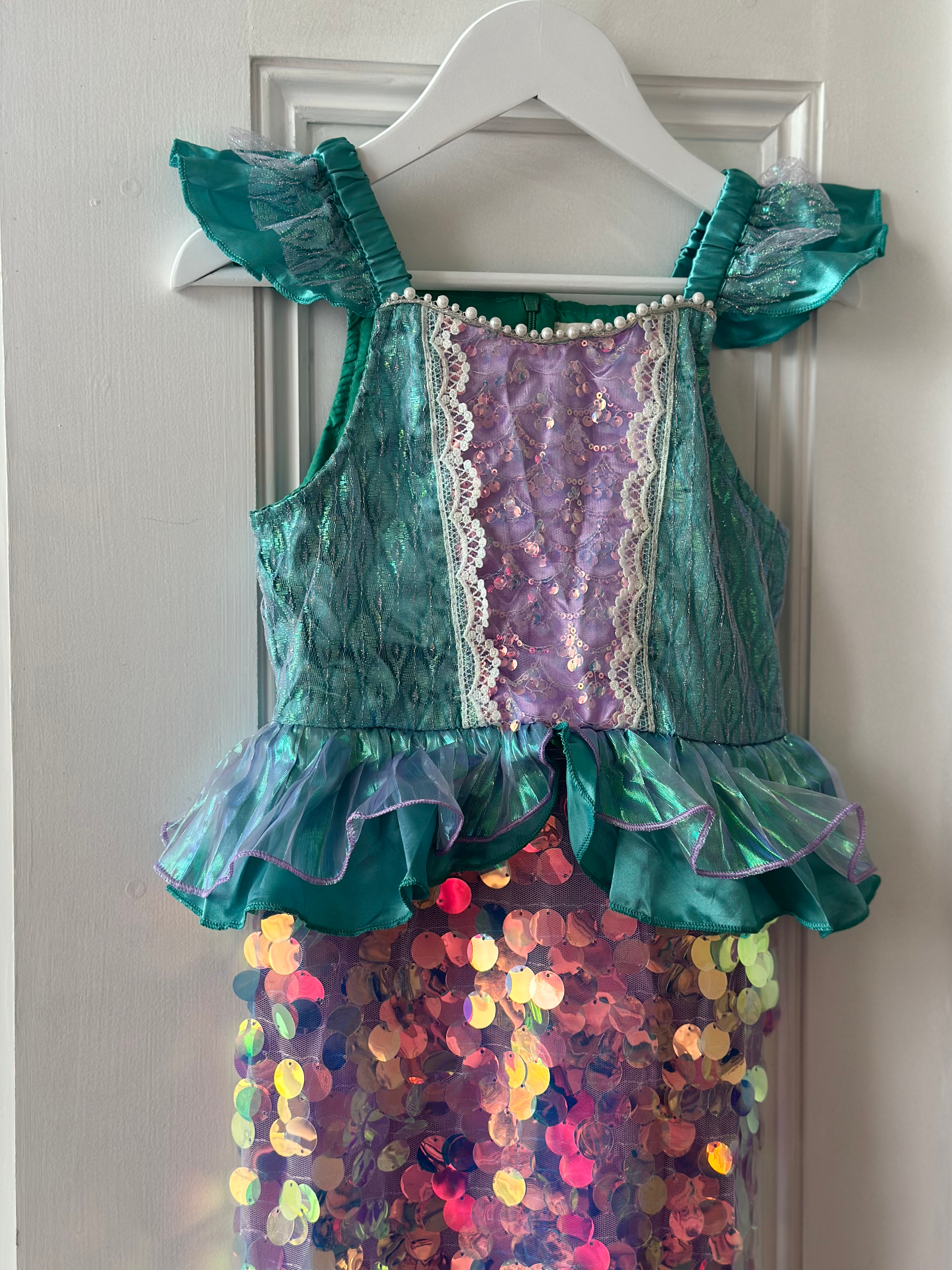 Mermaid Under the Sea sequin dress