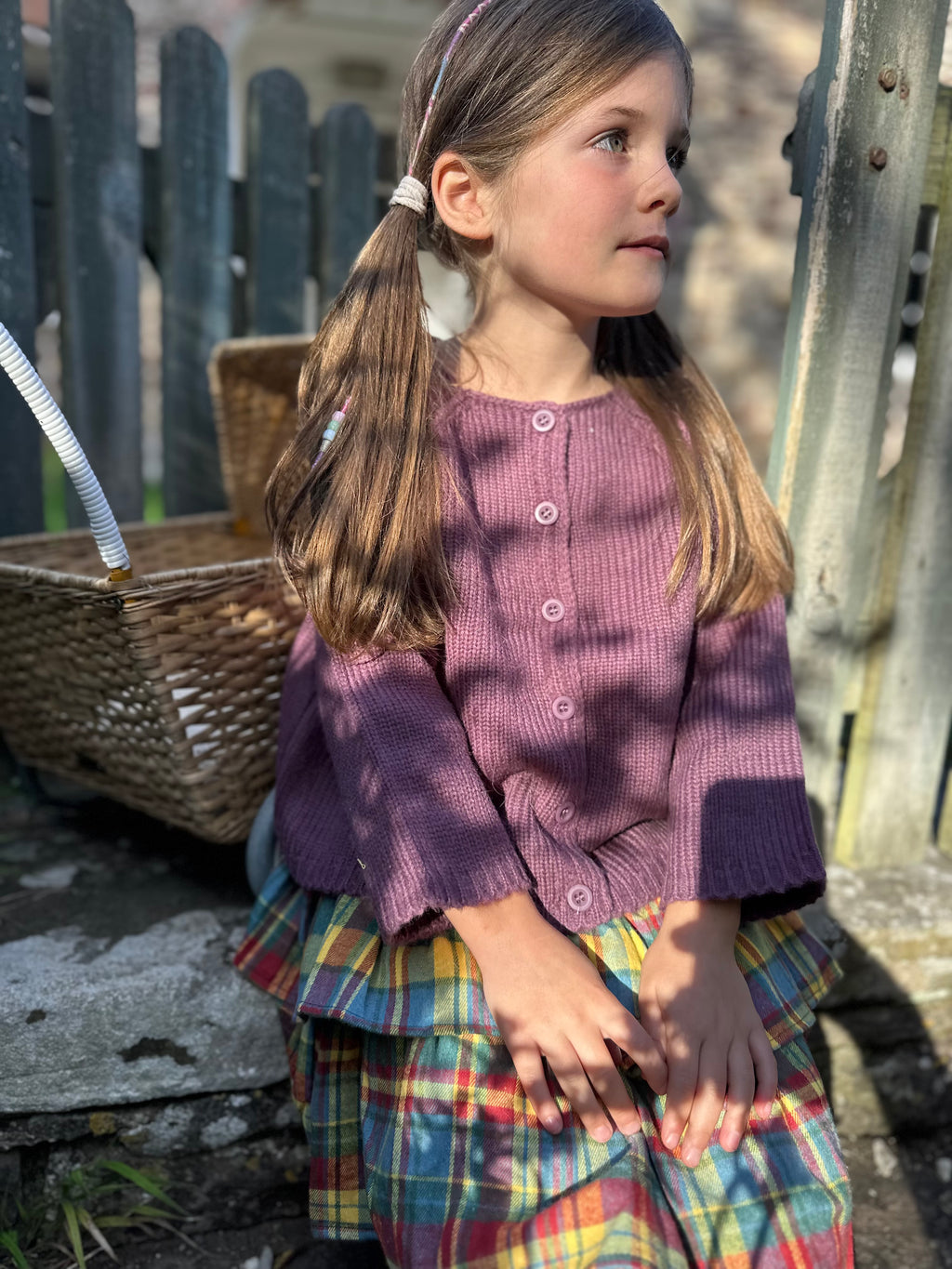 Mulberry Knit Cardigan