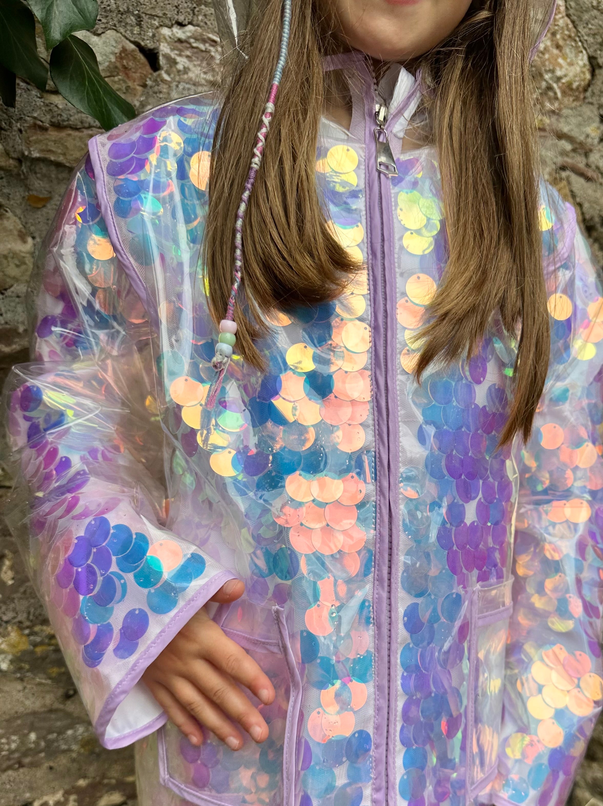 PRE ORDER Sequin Raincoat NEW STYLE