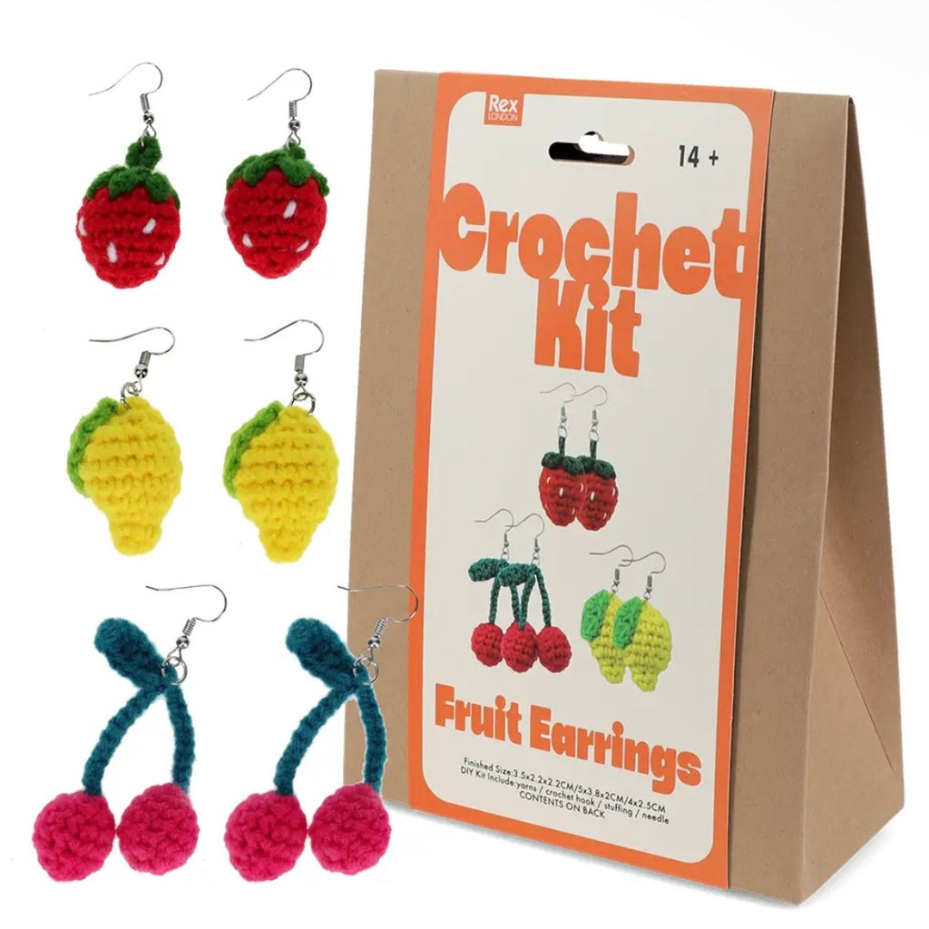 Crochet Earrings FRUIT