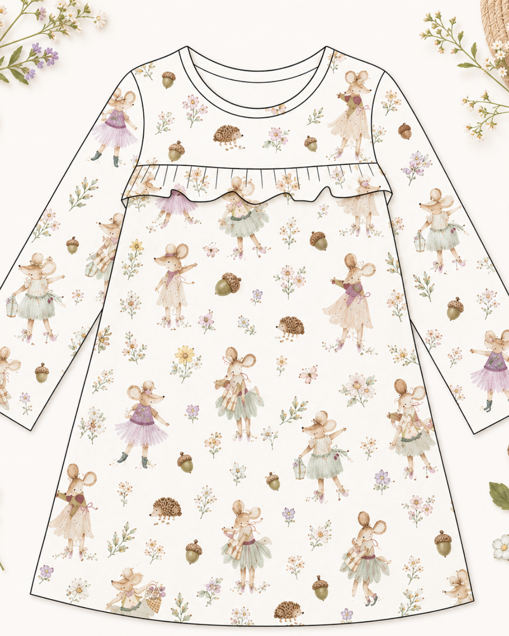 PRE ORDER MABEL MOUSE NIGHTIE