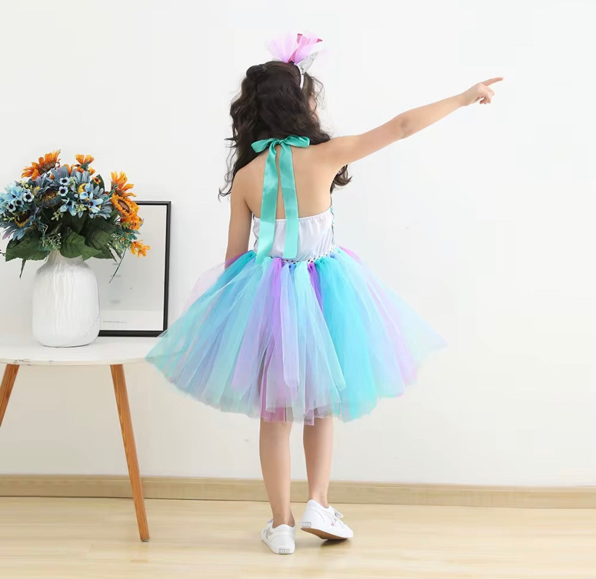 Mermaid Tutu Dress (and headband)